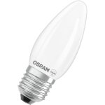 Osram lampe led forme �toile bougie b40 filament, 4000 k blanc neutre, 3, 4 w, e27, d�polie, 470 lm, ...