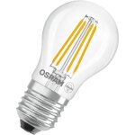 Osram lampe led star globe p40 filament, 6 500 k blanc froid lumi�re du jour, 3, 4 w, e27, transparente, ...