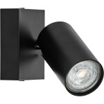 Osram led spot octagon 1 x 3, 4w, gu10, 230lm, noir, temp�rature de couleur 2700k, ton blanc chaud, intemporel ...