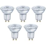 Osram - led spot par16 36� 4, 3w gu10 blanc chaud - lot de 5