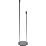 Luminaire sur pied decor stick floor, 2 x e27, gris fonc, acier inoxydable, scnarios d'clairage personnalis ...