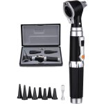 Otoscope, otoscope kit, kit de port�e d'oreille avec lumi�re, avec grossissement 3x et bo�te de rangement. ...
