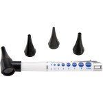 Otoscope led, prpfessional portable mini visual ear ear inspection tool avec 3pcs t�tes rempla�ables ...