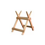 Outifrance - chevalet de sciage en bois pliable 2 lments dimensions ouverts de 500x690x700mm
