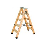 Outifrance - escabeau � double plans de mont�e compas rigide 5 marches + tablette - 8832060
