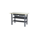 Outifrance - etabli m�canicien 18001 l1, 20m 2 tiroirs gris anthracite
