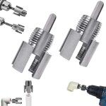 Outil de coupe de filetage de tuyau, outil de filetage interne et externe intgr, kit d'enfile - tubes ...