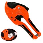 Outil de coupe de tuyau en plastique robuste en ppr / pe / pvc - 42 mm coupe - tube en plastique, coupe ...