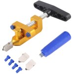 Outil de coupe de verre, coupe - carreaux de verre monobloc, ouvre - limite pour le verre, les carreaux ...