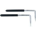 Kstools - ks tools - jeu de 2 crochets pour le d�montage d'airbags - forme pointue - 140. 2311