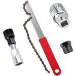 Outils de demonte cassette de v�lo kit, v�lo fouet � cha�ne avec extracteur de couronne dent�e, extracteur ...