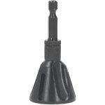 Outil d'�bavurage � chanfrein externe professionnel, haute duret�, �limination des bavures avec tige ...