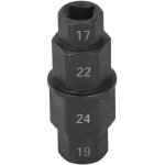 Outil d'essieu hexagonal pour la moto d�di�e � la fuselle de fuseau de fuseau de fuseau de la roue avant ...