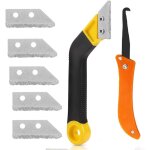 Outil de grattage de joints, couteau de scie à joint avec 5 accessoires de rechange supplémentaires, ... Outil de grattage de joints, couteau de scie à joint avec 5 accessoires de rechange supplémentaires, ...