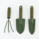 Outils de jardinage, trois pi�ces d?outils de jardinage avec une poign�e antid�rapante, des outils � ...