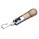 Autres outils sp�cialis�s , kit de poincon a coudre en cuir avec poignee en bois bricolage, machine a ...