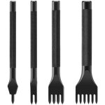 Outil de maroquinerie � 1 / 2 / 4 / 6 dents, kit de la�age et de couture � faire soi - m�me (4 mm)