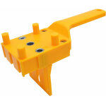 Outils de menuiserie neufs : perceuse manuelle, scie cloche, pince de positionnement, gabarit de per�age ...