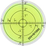 Outil de mesure de diamètre 60 mm niveau à bulle rond avec échelle pour balance de plate - forme de caméra ... Outil de mesure de diamètre 60 mm niveau à bulle rond avec échelle pour balance de plate - forme de caméra ...