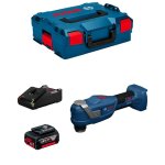 Outil multifonction bosch gop 18v - 30 (1 x 4, 0 ah gal18v - 40 l - boxx 136)