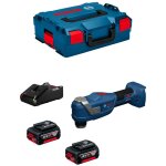 Outil multifonction bosch gop 18v - 30 (2 x 4, 0 ah gal18v - 40 l - boxx 136)
