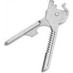 Outil multifonction porte - cl�s, tournevis, couteau, scie, ouvre - bouteille, outil polyvalent, pour ...