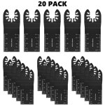 Outil multifonction saw blades accessoires kit, 20 pcs accessoires d'outils oscillants multifonctions ... Outil multifonction saw blades accessoires kit, 20 pcs accessoires d'outils oscillants multifonctions ...