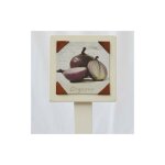 Etiquette pour potager en bois - oignon