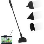 Outil de nettoyage pour vitres d'aquarium - accessoire pour aquarium en verre - lot de 3 t�tes de brosse ...