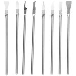 Outil d'ouverture de t�l�phone en m�tal, outil de retrait de puce cpu de carte m�re pour outil de r�paration ...