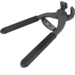 Outil de perforation en cuir pince silencieuse en acier au carbone perforateur de trou en cuir couture ...