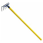 Outils perrin - croc a fumier a douille - 5 dents - manche composite tube 115 cm