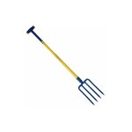 Outils perrin - fourche � b�cher � douille 4 dents 29 cm manche tri - gripp en t 90