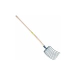 Outils perrin - fourche a cailloux douille 9 dents emmanch