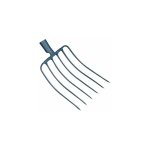 Outils perrin - fourche � ensilage 6 dents manche pomme