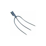 Fourche  foin  douille 3 dents sans manche - outils perrin