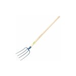 Outils perrin - fourche  fumier douille 4 dents emmanch