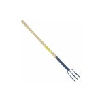Outils perrin - fourche  rosiers bleu manche 90