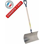 Outils perrin - poussoir � neige gratte large aluminium 60 cm manche poign�e yd, pour le d�neigement