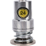 Outil de presse � boutons ronds en forme de pain avec matrice et rev�tement en tissu pour machine � presser ...