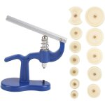Outil de presse de montre en alliage bleu, manuel de r�paration press� � la main avec 12 matrices pour ...
