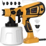Outils de pulvrisation de peinture 1000w pulvrisateur de peinture lectrique puissant facile  nettoyer ...