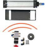 Outil de recyclage de broyeur de canette pneumatique en aluminium