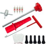 Outil de remplacement de valve de pneu, kit de rparation de valve de pneu, accessoires de voiture, outil ...