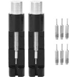 Outil de retrait de bracelet de montre, 2 pi�ces, ajusteur de bracelet de montre, hauteur r�glable, profession ...