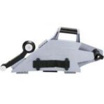 Outil de rubanage gris banjo pour cloison s�che avec roue � rouleaux d'angle int�rieur r�versible - kit ...