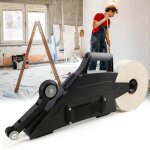 Outil de rubanage noir banjo pour cloison sèche avec roue À rouleaux d'angle intérieur réversible - kit ... Outil de rubanage noir banjo pour cloison sèche avec roue À rouleaux d'angle intérieur réversible - kit ...