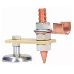 Outil de serrage de soudage magn�tique avec mat�riau isolant pour la ferronnerie stable et polyvalente ...