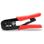 Outil de sertissage multifonctionnel pour connexions de c�bles r�seau avec poign�es ergonomiques en caoutchouc ...