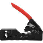 Outil de sertissage de t�te de cristal de coupeur de d�capant de sertisseur de fil de r�seau pour cat ...